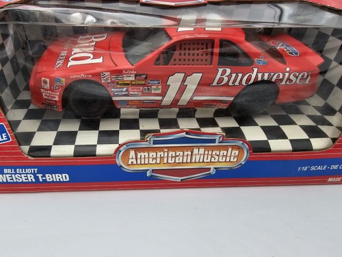 Ertl Americano Muscolo Banconote Elliott Budweiser T-Bird 1/18 Scala , Misb - Foto 7 di 10