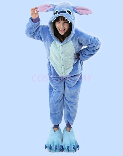 New Adult Animal Kigurumi Cosplay Unisex Fleece Sleepwear Pajamas Onesie Costume - Bild 99 von 105