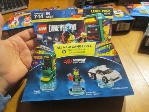 LEGO Dimensions 71235 MIDWAY ARCADE Level Pack GAMER KID GAMIN G-6155 SPY HUNTER - Picture 1 of 7