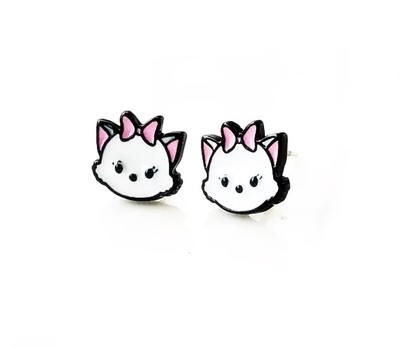 Disney TSUM TSUM Inspired Mickey Mouse Metal Enamel Stud Earrings