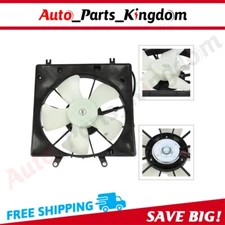 Electric Radiator Cooling Fan Assembly For 2003 2004 2005-2007 Honda Accord 3.0L
