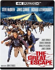 The Great Escape 4K Ultra HD + Blu-ray John Sturges + Steve McQueen UHD