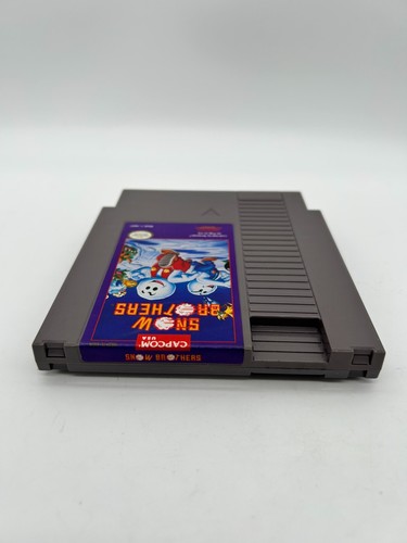 SNOW BROTHERS Nintendo NES Game Authentic Tested - Picture 3 of 5