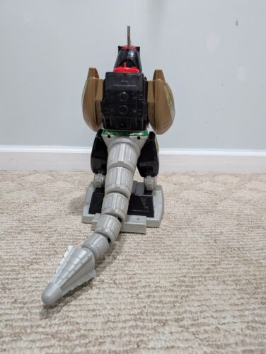 Imaginext 2015 Power Rangers Mighty Morphin Green Ranger Dragonzord 16" - Picture 5 of 5