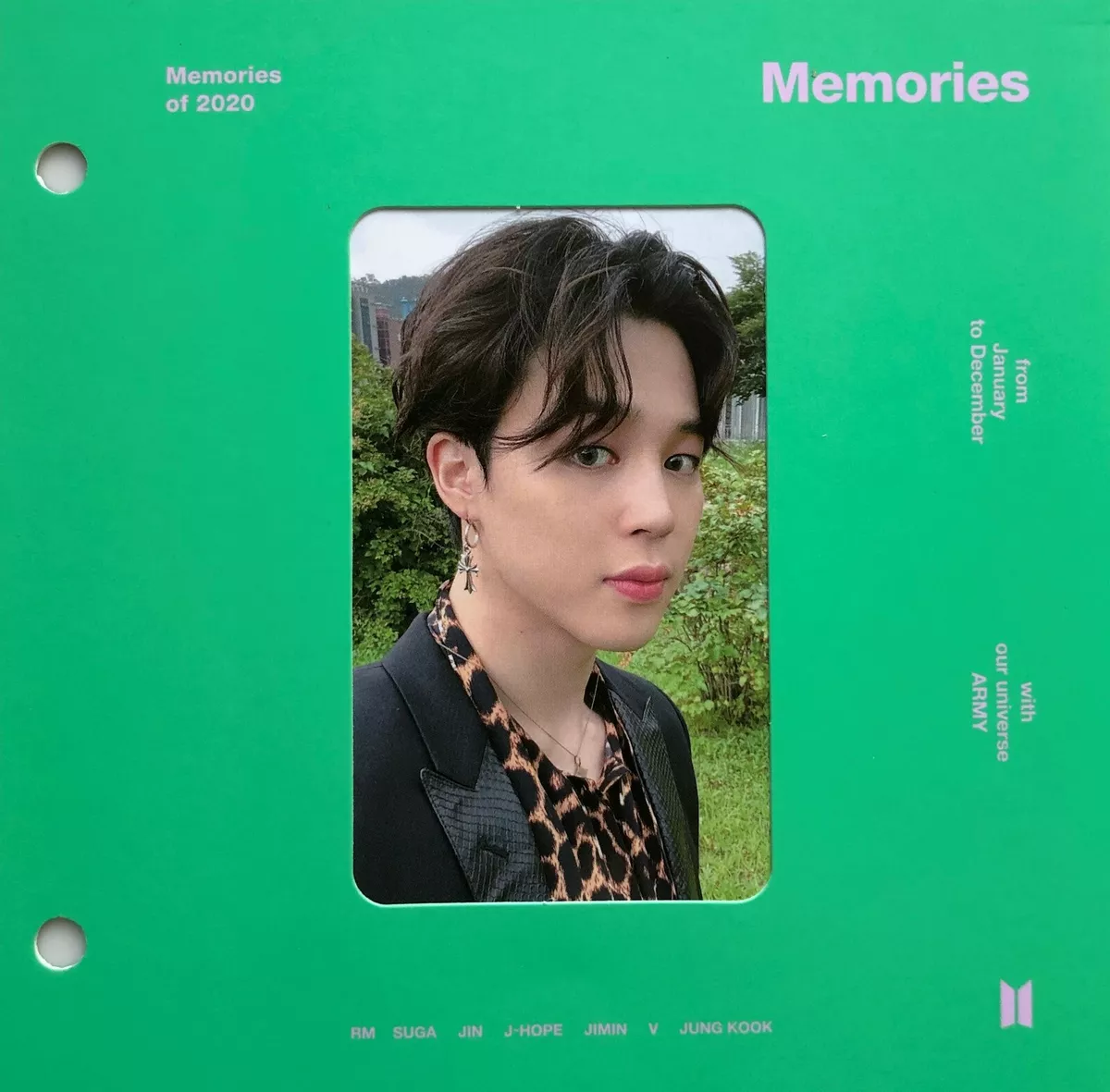 BTS Bangtan Boys Jimin Memories of 2020 Blu-ray ver. Official