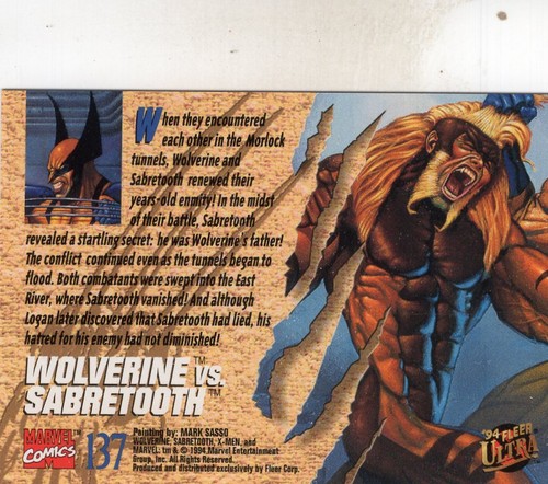 Marvel Fleer Ultra X-Men 94 Single Cards, You Pick, Finish your Set! - Picture 265 of 281