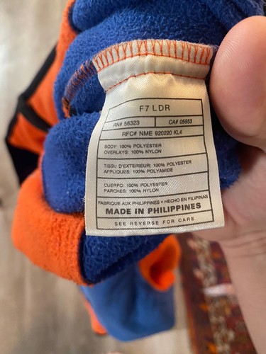 Vtg NIKE ACG 2nd Layer Orange/Blue Zip Up Utility Jacket. Size XL. - Picture 9 of 11