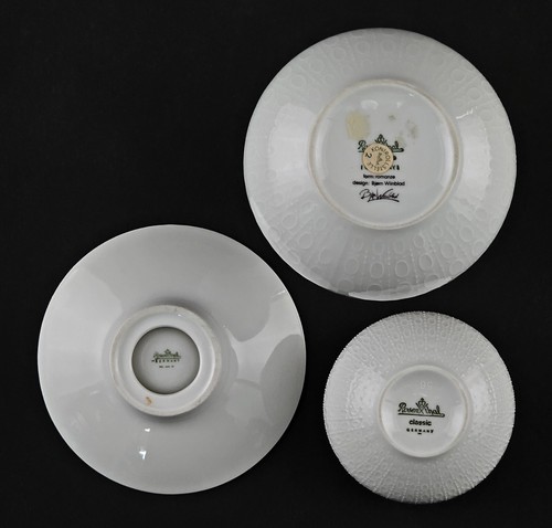 9240110 2 Vases Chandelier Porcelain Rosenthal Decor Romance Wiinblad H11cm - Picture 2 of 2