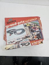 Western SLOT CAR Speedking Grand Prix Vintage Toy Racing Battery Operated