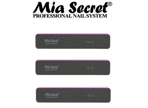 LIMA DE UÑAS JUMBO NEGRA MIA SECRET - 100/100 180/180 - ELIGE LA TUYA - Imagen 2 de 3