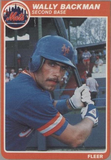 1985 Fleer - Wally Backman #72 - 1 of 1