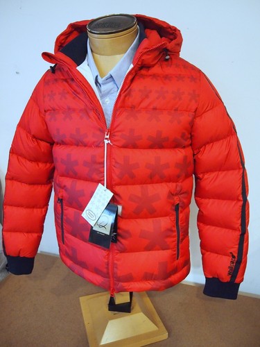 Chaqueta de Plumón Rossignol César Asterisk Parka Nueva con Etiquetas Mediana $795 Roja - Imagen 3 de 17