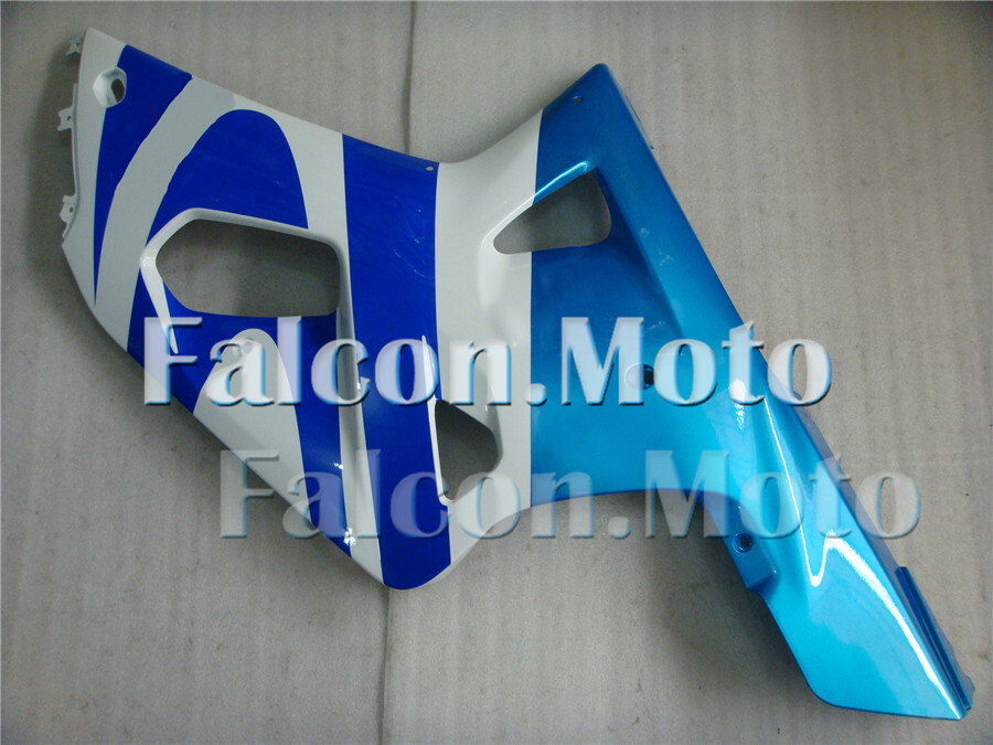 Blue White Injection Mold Fairing Kit Bodywork Fit for 2001-2003 GSXR 600 750 CU image