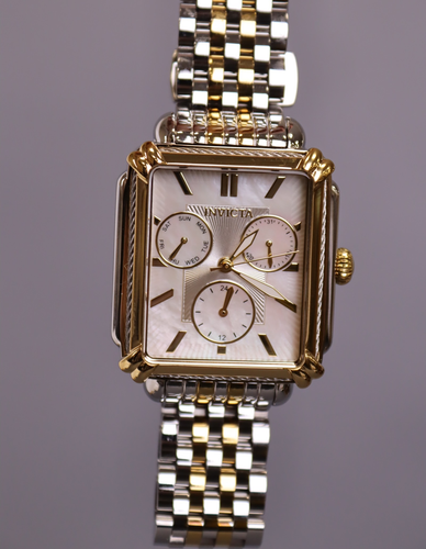 INVICTA Wildflower Lady 32mm Stainless Steel Steel White dial VH68 Quartz - Picture 3 of 5
