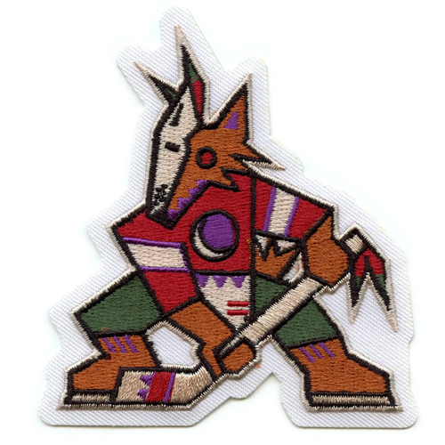 Arizona Coyotes Primaire Équipe Kachina Logo (2023) Patch - Picture 2 of 2
