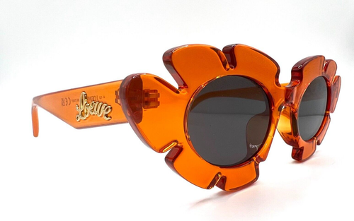 LOEWE LW40088U LW 40088U 42A Orange Sunglasses 47-20-140 - Picture 2 of 7