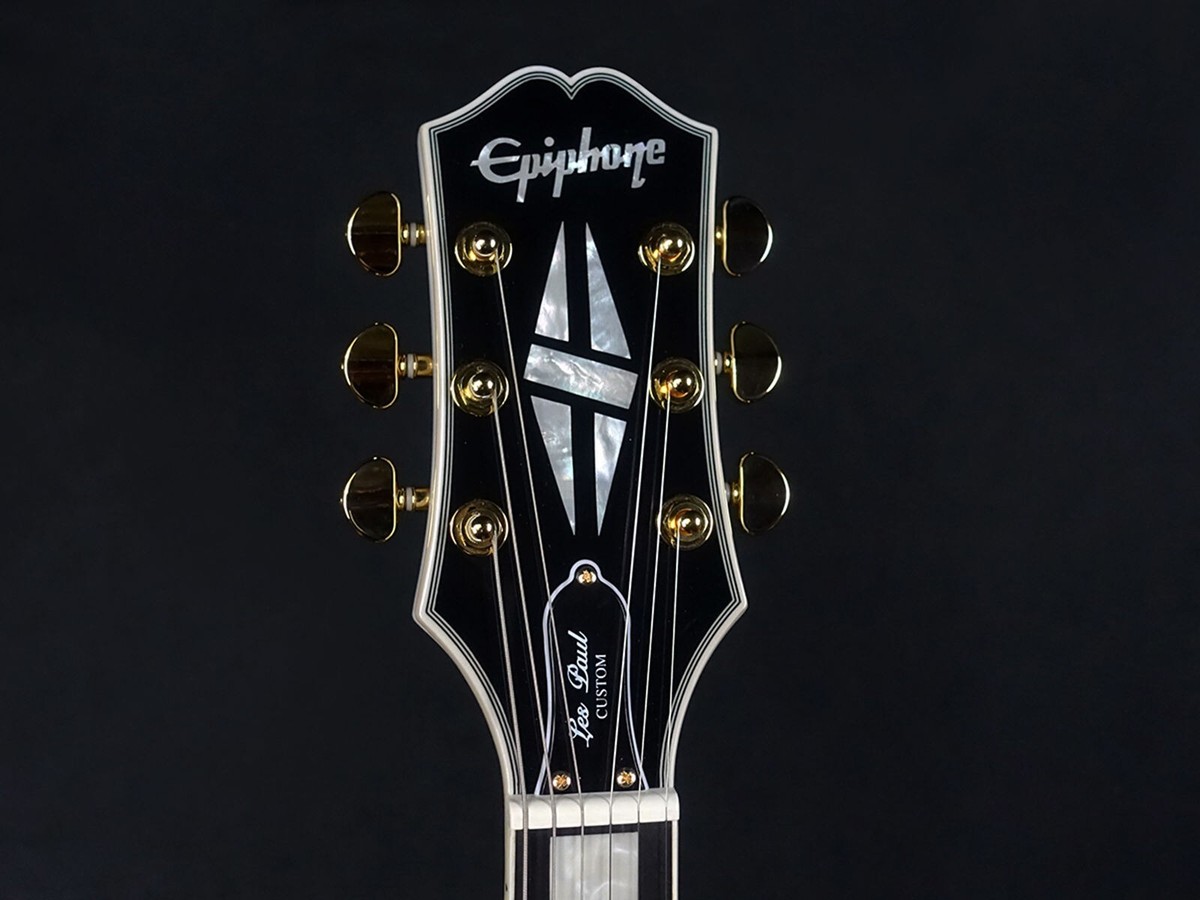 Epiphone Les Paul Custom Alpine White Electric Guitar new | eBay Epiphone Les Paul Custom Alpine White Electric Guitar new | eBay
