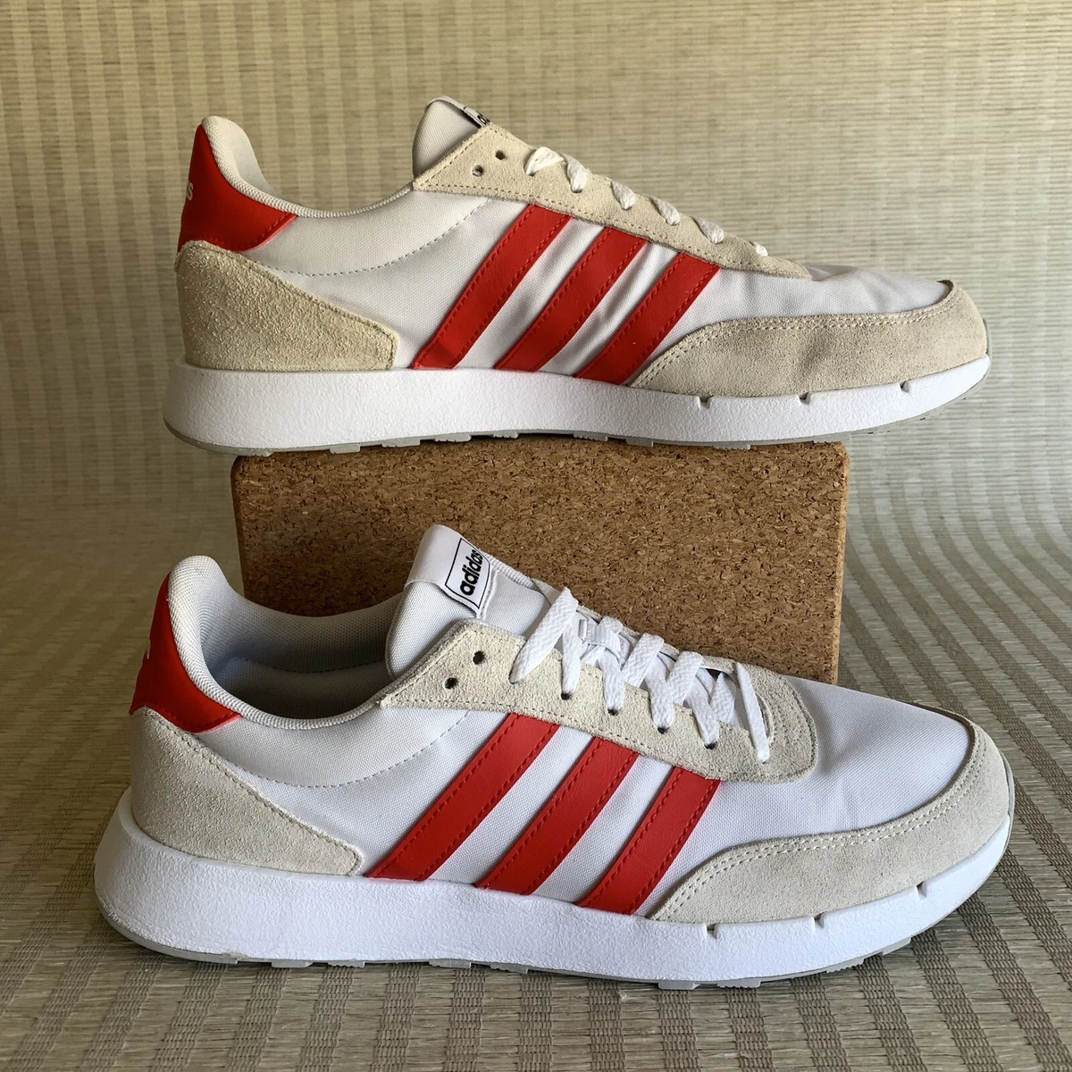 red adidas neo shoes
