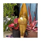 coconut lamp shell night handmade home decor shade natural wooden Including Bulb