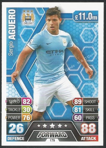 Match Attax 2013/14 13/14 Premier League BASISKARTEN 2013/2014 TOPPS 1-180 - Bild 180 von 181
