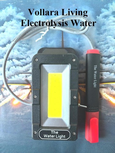 TESTER WATER PH VOLLARA LIVING ALKALINE WATER - Wiederaufladbar USB ROT - Bild 1 von 7