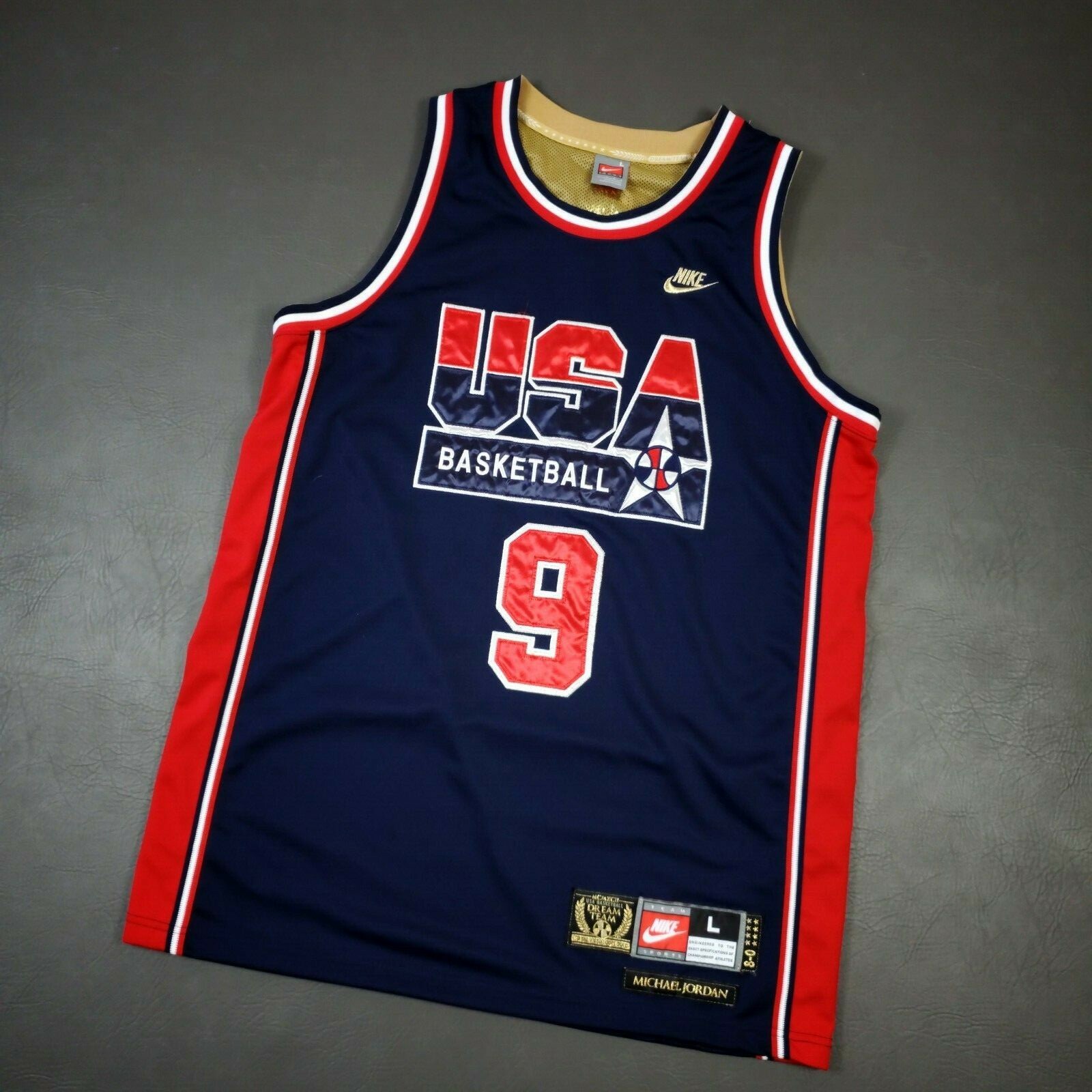 michael jordan jersey dream team