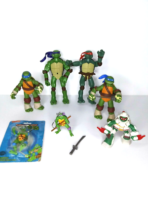 Teenage Mutant Ninja Turtles Lot Of 7 Mixed Figures | eBay