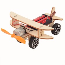 Kit Motor Glider Educational DIY Assembly Kits Science Building for Kids Gifts