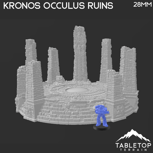 Kronos Occulus Ruins - Fantasy Terrain - Fantasy Jungle Tabletop Terrain  - Picture 7 of 8