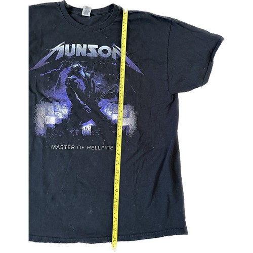 Camisa Eddie Munson Master Of Hellfire negra gráfica XL - Imagen 7 de 7