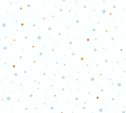 Kids Wallpaper Fleece Dots Blue Yellow White AS Creation 38116-2 (€3.89/1sqm) - Picture 1 of 4