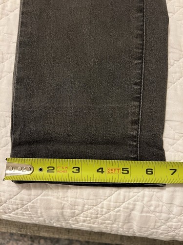 Uniqlo Men's Gray Ultra Stretch Skinny Tapered Jeans 31x34 - Picture 4 of 6