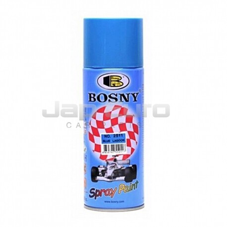 Bosny 2511 Metallic Blue Lagoon Multi Purpose Aerosol Spray Paint Can 400ml - Picture 1 of 1