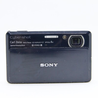 SONY Cyber-shot DSC-TX7 Digital Camera Black 4.0x zoom Used