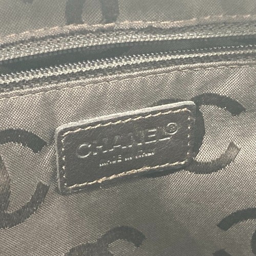 CHANEL CC Wild stitch Vintage fashion accessories Hand Bag Leather Brown - Foto 10 di 18