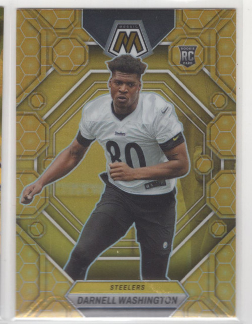 2023 Panini Mosaic Honeycomb #306 Darnell Washington Rc Rookie