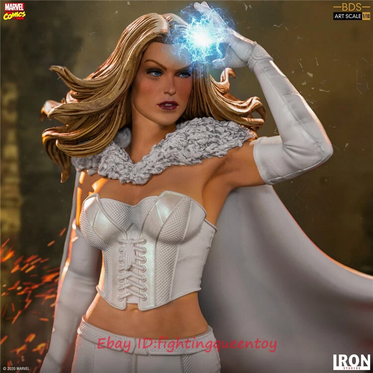 Estatua de arte Emma Frost escala 1/10 de Iron Studios 8,2 pulgadas Modelo Alto INSTOCK Foto 2 de 4
