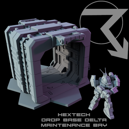 HEXTECH Drop Base Delta 6mm Scale Terrain for Tabletop Wargames - Picture 12 of 20