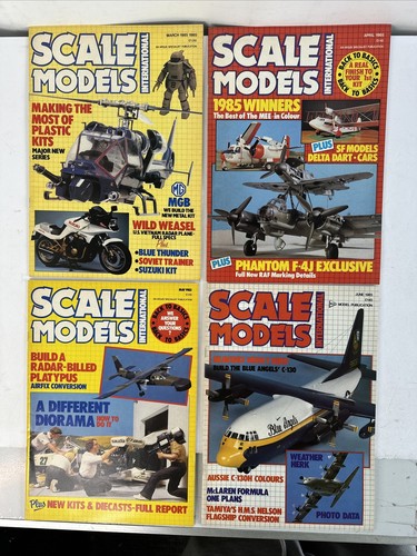 Vintage 1970's 80's Model Hobby Magazines Bundle - Imagen 3 de 8