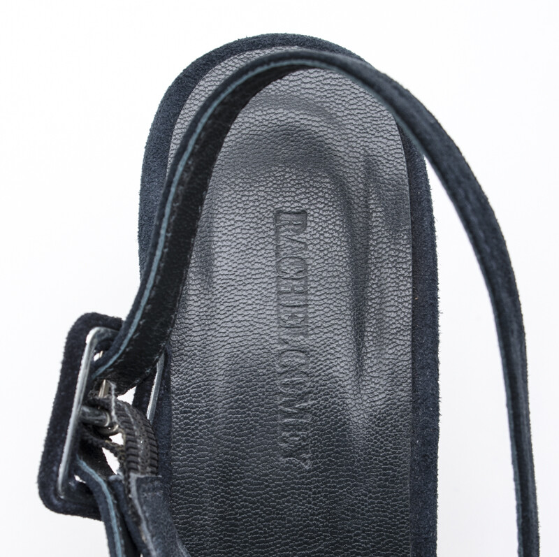 Rachel Comey sola De Cuero De sola Gamuza Medianoche Azul Profundo Tejido bombas de espalda abierta Tacones 9 87266d Rachel Comey sola De Cuero De sola Gamuza Medianoche Azul Profundo Tejido bombas de espalda abierta Tacones 9 87266d