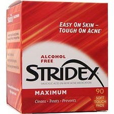 Blistex Alcohol Free Stridex Maximum 90 pads