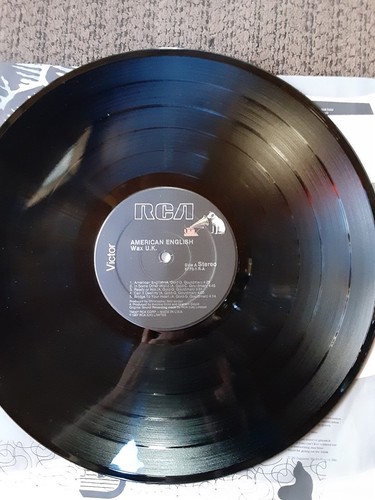 Wax - American English (LP, Album) Near Mint Cover und Vinyl - Bild 6 von 6