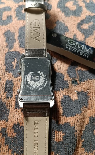 Orologio GMV ( Gianmarco Venturi ) GMT,nuovo. 30 X 40 Mm. Tutto Originale - Foto 11 di 11