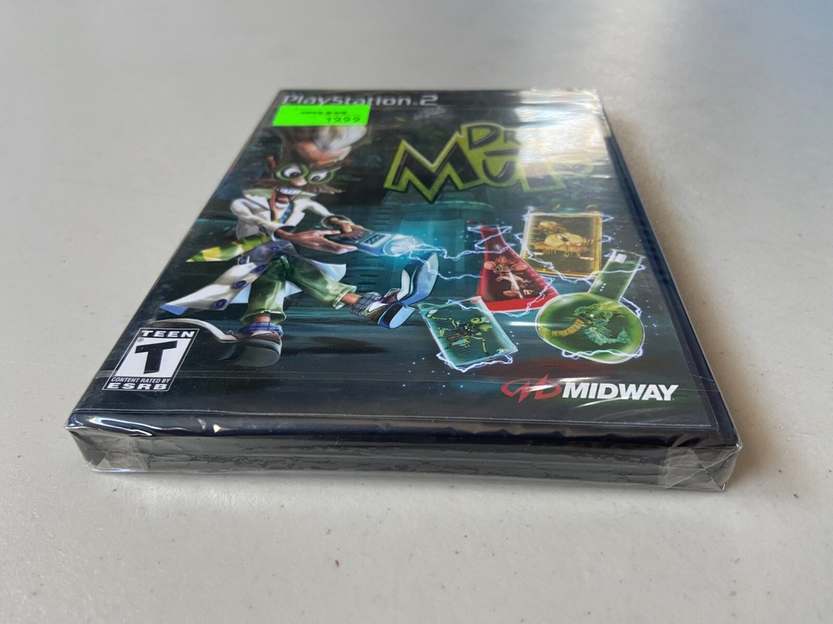 PS2 Playstation 2 Dr. Muto Video Game Sealed Complete CIB