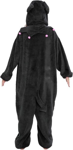 SAZAC Sanrio Kigurumi Fleece Cosplay Costume Halloween One Size Adult Japan New - Picture 7 of 21