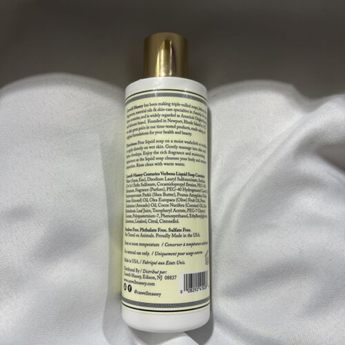 Caswell Massey:Centuries Verbena Liquid Bath Soap 8 floz/236ml - Picture 3 of 3