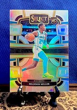 2023-24 Select Brandon Miller Silver Prizm Concourse Rookie  #80 RC Hornets