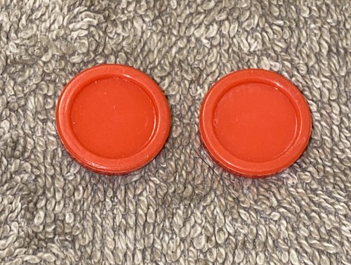 2014 Hasbro Grab & Go Connect 4 Replacement Piece 2 Red checkers - Picture 2 of 3