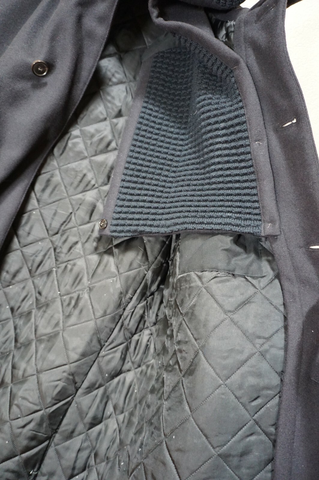 $860 | STEPHAN SCHNEIDER MEMORY COAT JACKET SIZE 6 XI NAVY