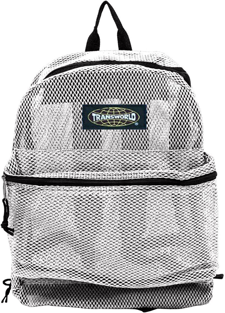 Mesh book bag discount